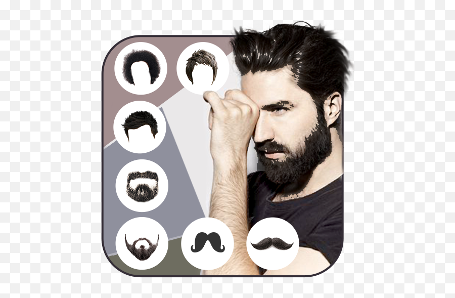Beardhair U0026 Mustache Styles - Apps On Google Play Shape A Full Beard Png,Facial Hair Png