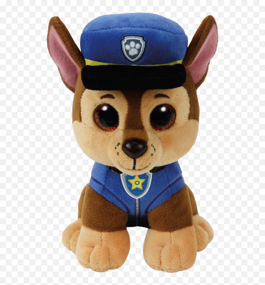 Original Ty Toys Beanie Boos Multiple Sizes Paw Patrol Chase Soft Gift Ideas For Girls Boys Kids - Ty Beanie Boos Chase Png,Paw Patrol Chase Png