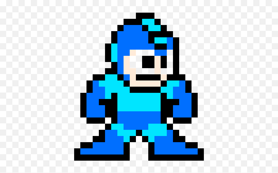 Megaman - 8 Bits Megaman Sprite Png,Mega Man Png