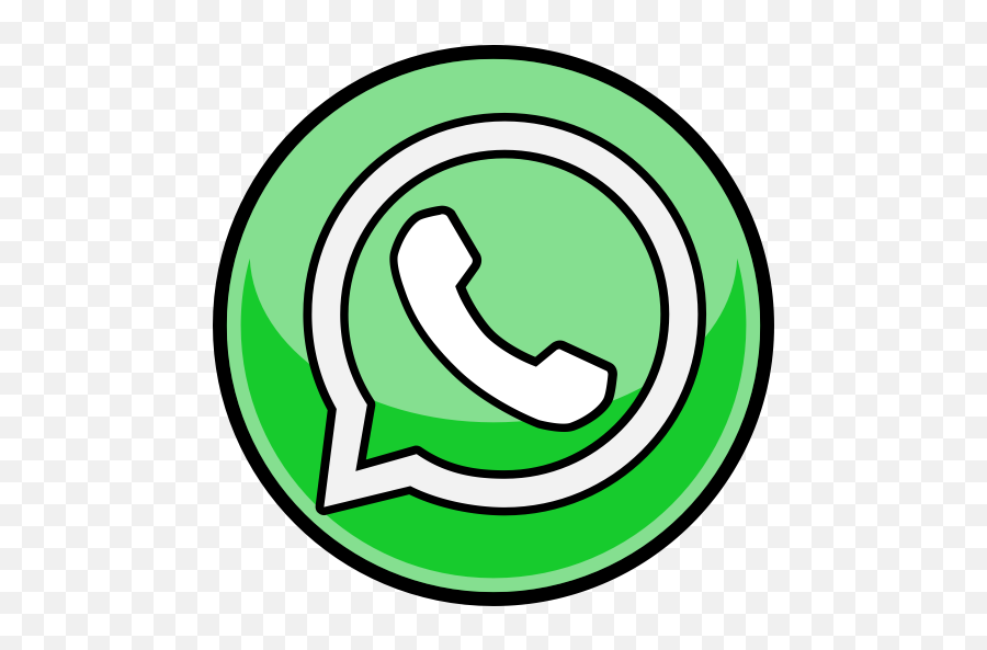 Media Social Whatsapp Icon - Whatsapp Iconos De Redes Sociales Png,Logo De Whatsapp Png