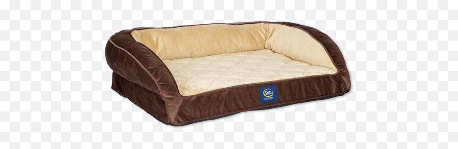 Deluxe Couch Pet Bed - Serta Dog Bed Png,Bed Transparent