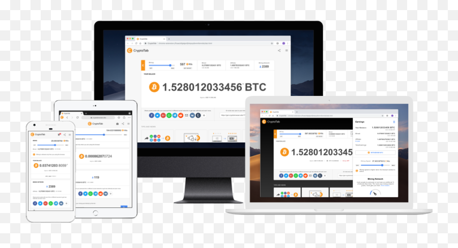 Cryptotab - Free Bitcoin Mining Technology Applications Png,Wanna One Logo