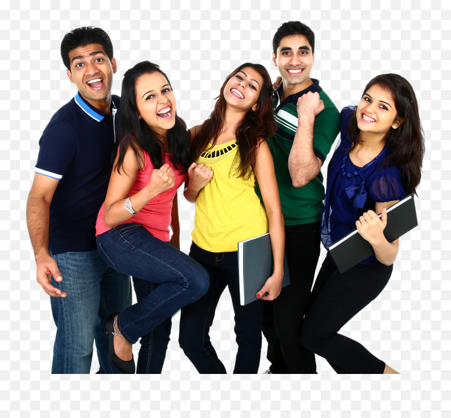 Group Of Friends Png - Png Image With Transparent Background College Students India Png,Indian Png
