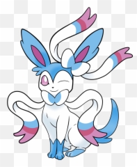 Sylveon Shiny Png 3 - Blue Sylveon Pokemon,Sylveon Png