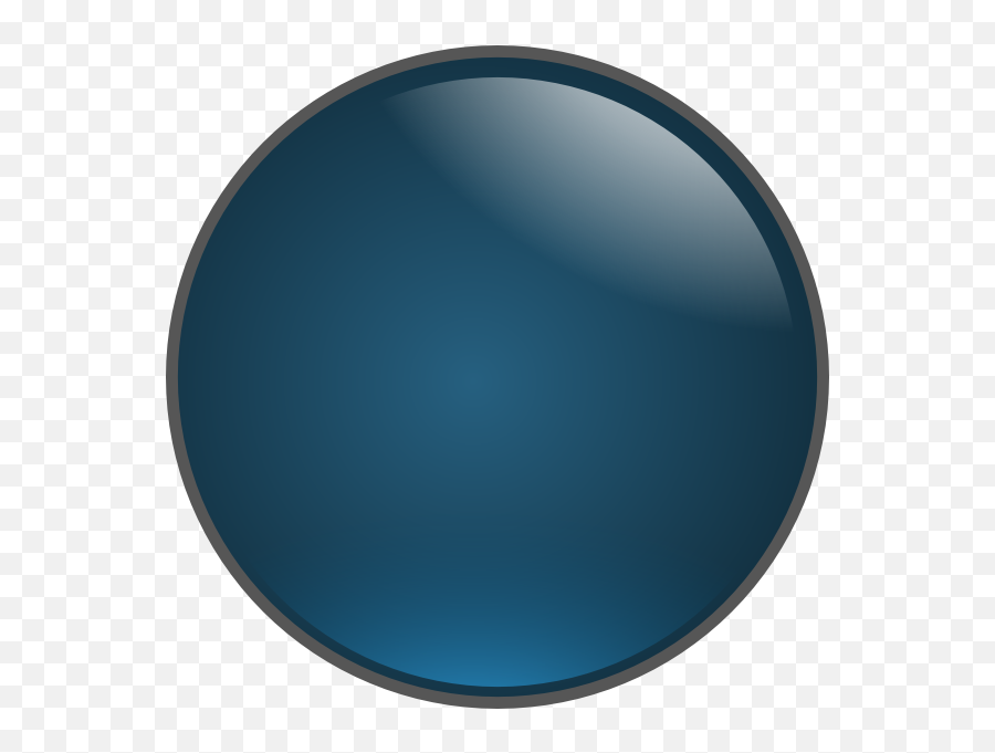 Blue Glossy Ball Png Transparent - Blue Glossy Png,Glossy Png