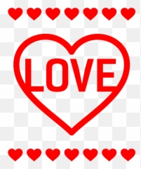 Heart Symbol Valentine Romantic Icon - Girly png