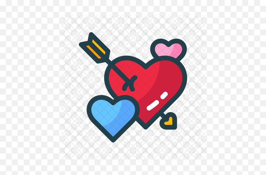 Heart Arrow Icon - Girly Png,Heart Arrow Png