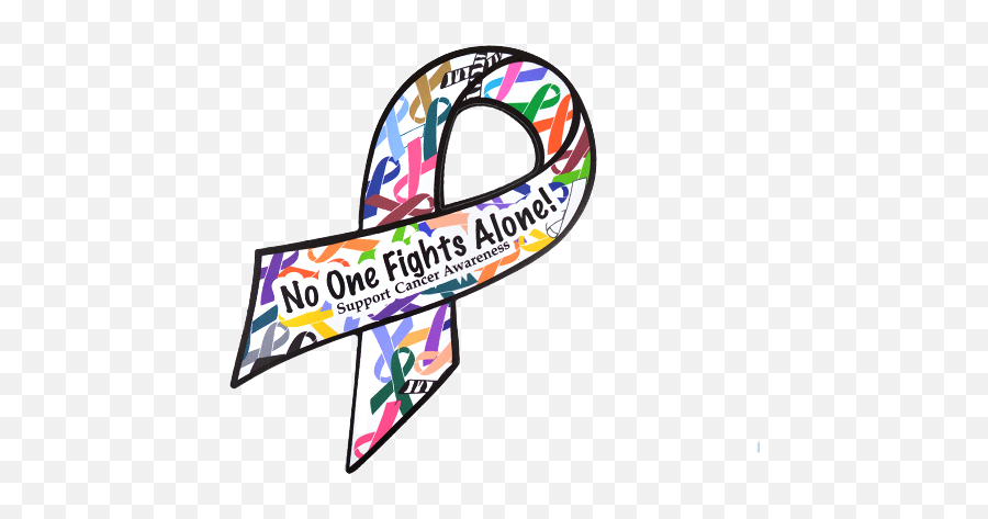 Trashing Cancers No One Fights Alone - Siteworx Services Language Png,Cancer Ribbon Logo