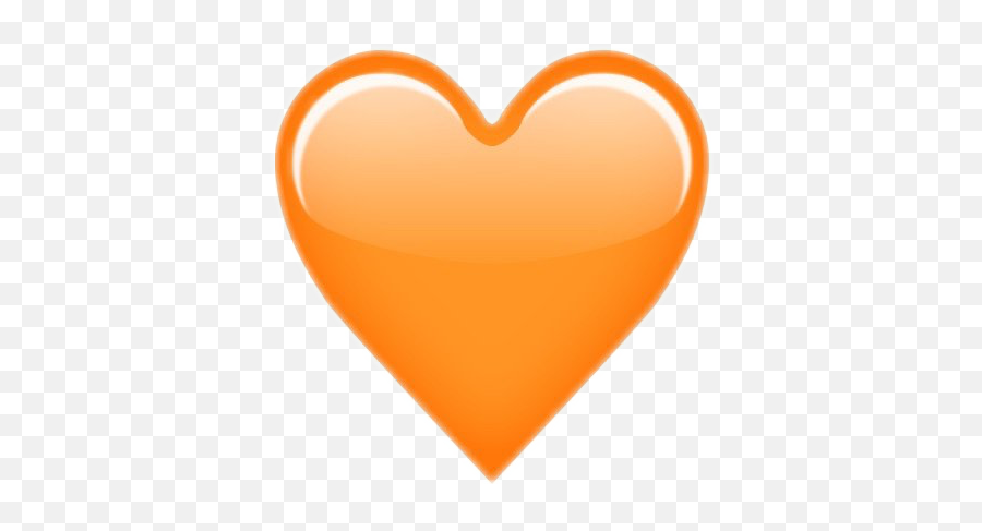 Heart Emoji Transparent U0026 Png Clipart Free Download - Ywd Transparent Background Orange Heart Emoji,Heart Emojis Transparent