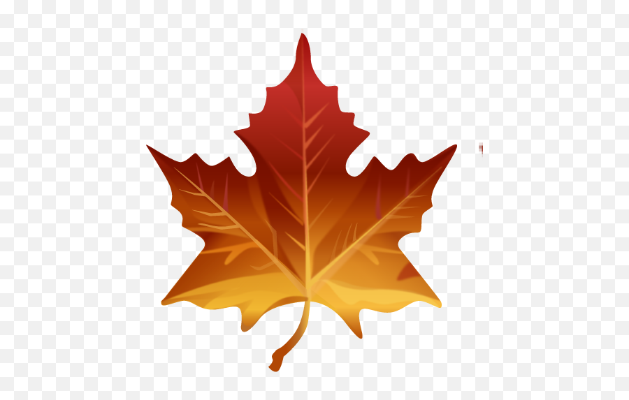 Maple Leaf Emoji Emoticon Iphone - Maple Leaf Emoji Transparent Png,Leaf Emoji Png
