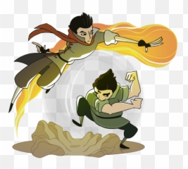 Download Mako And Bolin From The Legend Of Korra - Cartoon Robin Png,Korra Png