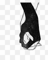 Download Galaxy Flower Tumblr Sticker Gardening And - Black On White Aesthetic png