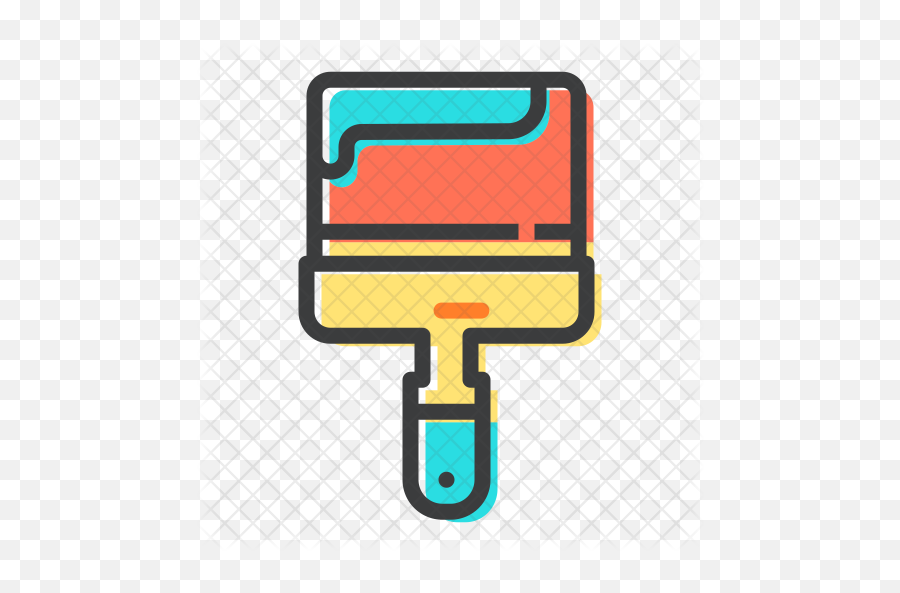 Paint Brush Icon - Household Cleaning Supply Png,Transparent Paint Stroke
