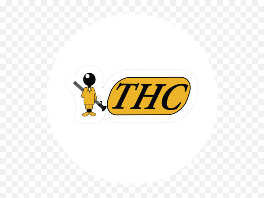 Vinyl Sticker - Thc Bic Style Language Png,Bic Logo