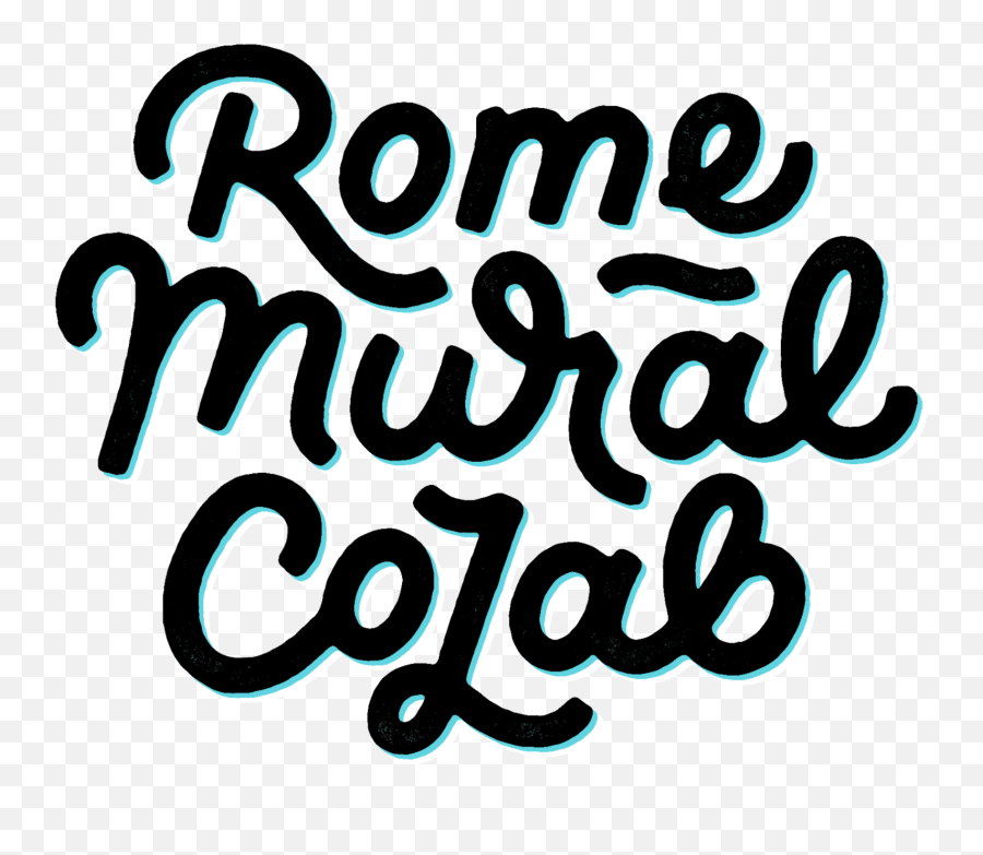 Rome Mural Colab - Fen Café Restaurant Png,As Rome Logo