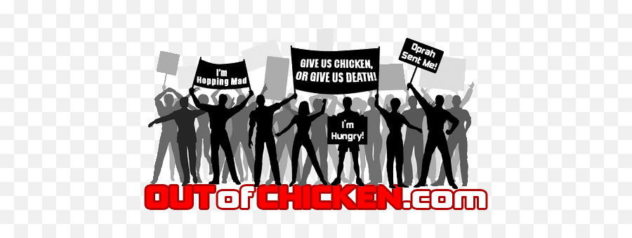 Popeyes And Kfc Run Out Of Chicken - Run Out Of Chicken Png,Popeyes Chicken Logo