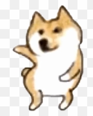Doge Dancing 1 Sticker By Juan Pacheco - png