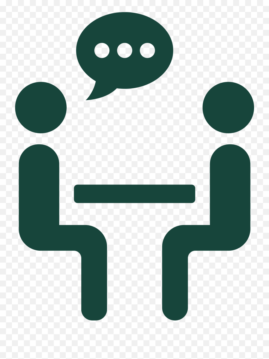 Face Meeting Icon Clipart - Face To Face Meeting Clipart Png,Meet Icon