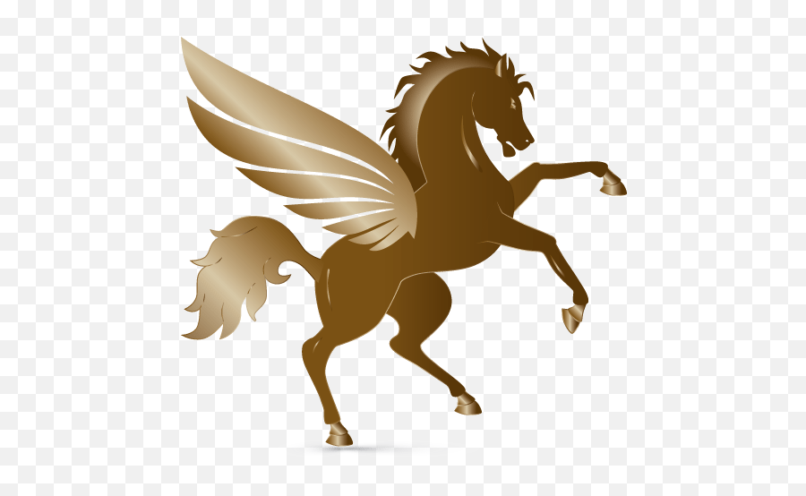 Free Greek Pegasus Logo Creator - Camp Half Blood Logo Png,Horse Logos
