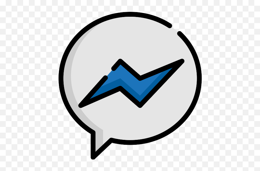 Messenger Vector Svg Icon - Messenger Icon Png,Iphone Messenger Icon