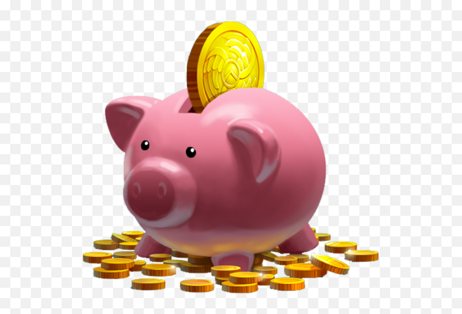 Piggy Bank Clip Art Png Image Free - Piggy Bank Clipart Png,Piggy Bank Png