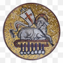 Religious Mosaics Icons Mozaico - Lamb Of God Art png