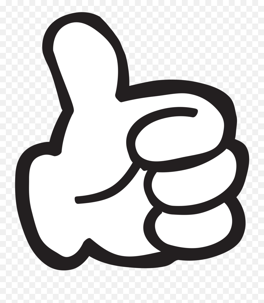 Mickey Mouse Thumbs Up Transparent - Clipart Thumbs Up Gif Png,Thumbs Up Transparent