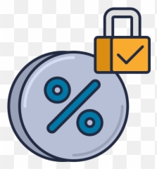 Fixed Interest Rate - Free business and finance icons Rate Icon png