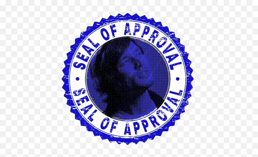 Seal Of Approval Paul Mocey Sticker - Seal Of Approval Paul Hair Design Png,Seal Of Approval Icon