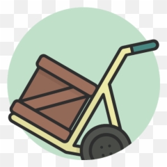 Cargo Cart Deliver Package Warehouse Icon - Shop Payment Vol6 Png,Warehouse Icon