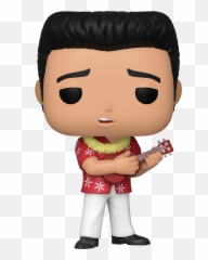 Funko Pop Rocks Elvis - Blue Hawaii Walmartcom Pop Presley png