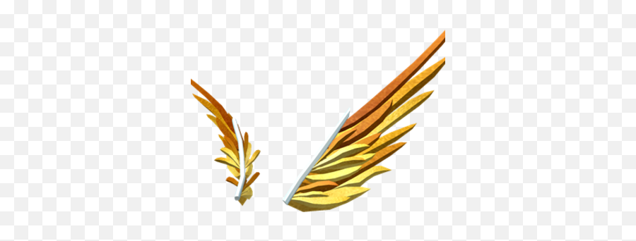 White Gold Wings - Roblox White Gold Wings Png,Gold Wings Png