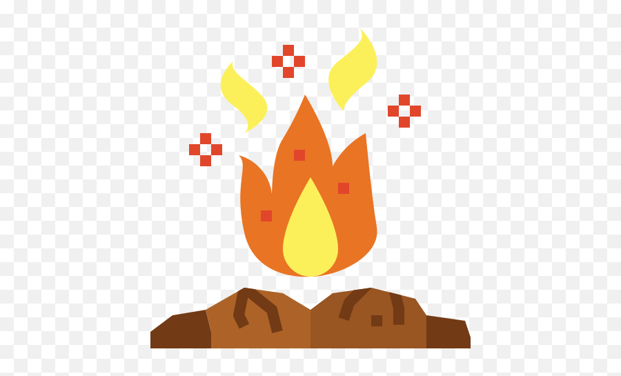 Bonfire - Free Nature Icons Car Exhibition Icon Png,Fire Flat Icon