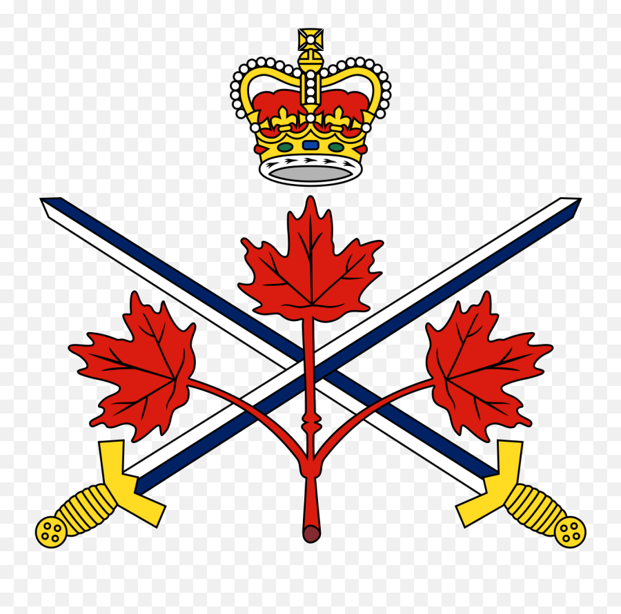 Canadian Army - Wikipedia Royal Canadian Army Logo Png,Canadian Flag Icon