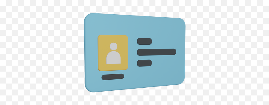 Id Card Icon - Download In Flat Style Horizontal Png,Smart Card Icon
