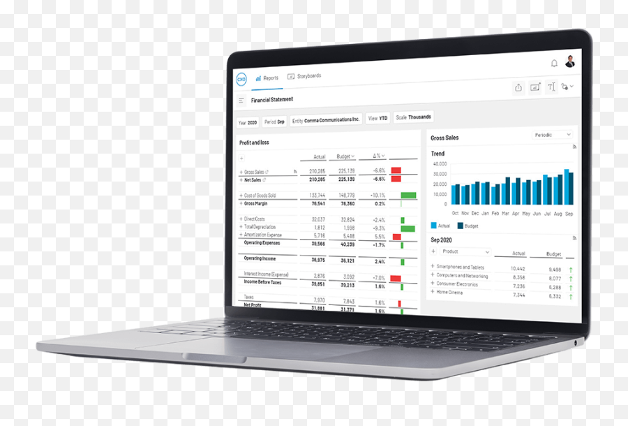 Cxo Software - Epm Reporting Bi U0026 Dashboard Solutions Space Bar Png,Financial Report Icon