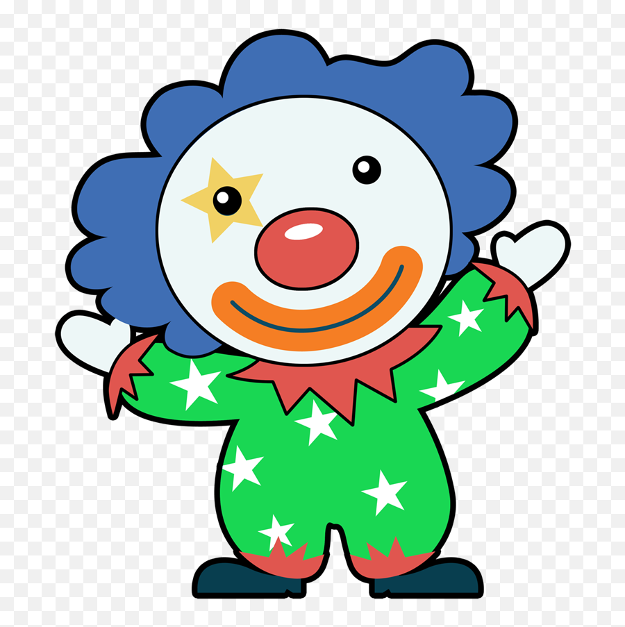 Clown Free To Use Clipart - Clipartix Free Market Png,Clown Emoji Png