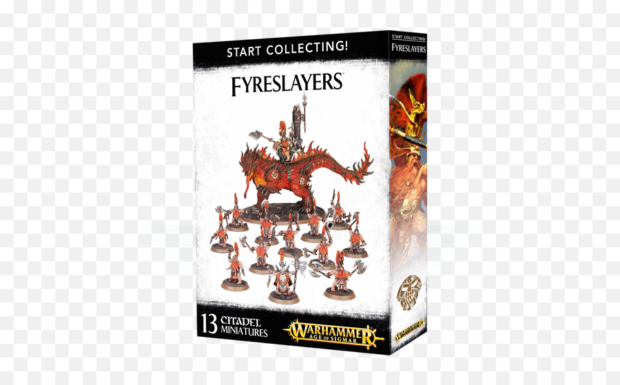 Warhammer 40k Daemons Of Khorne - Skarbrand The Fyreslayers Start Collecting Png,Icon Of Khorne