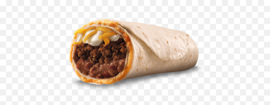 Burrito - Nutrition Facts For 5 Layer Beefy Burrito Png,Burrito Png
