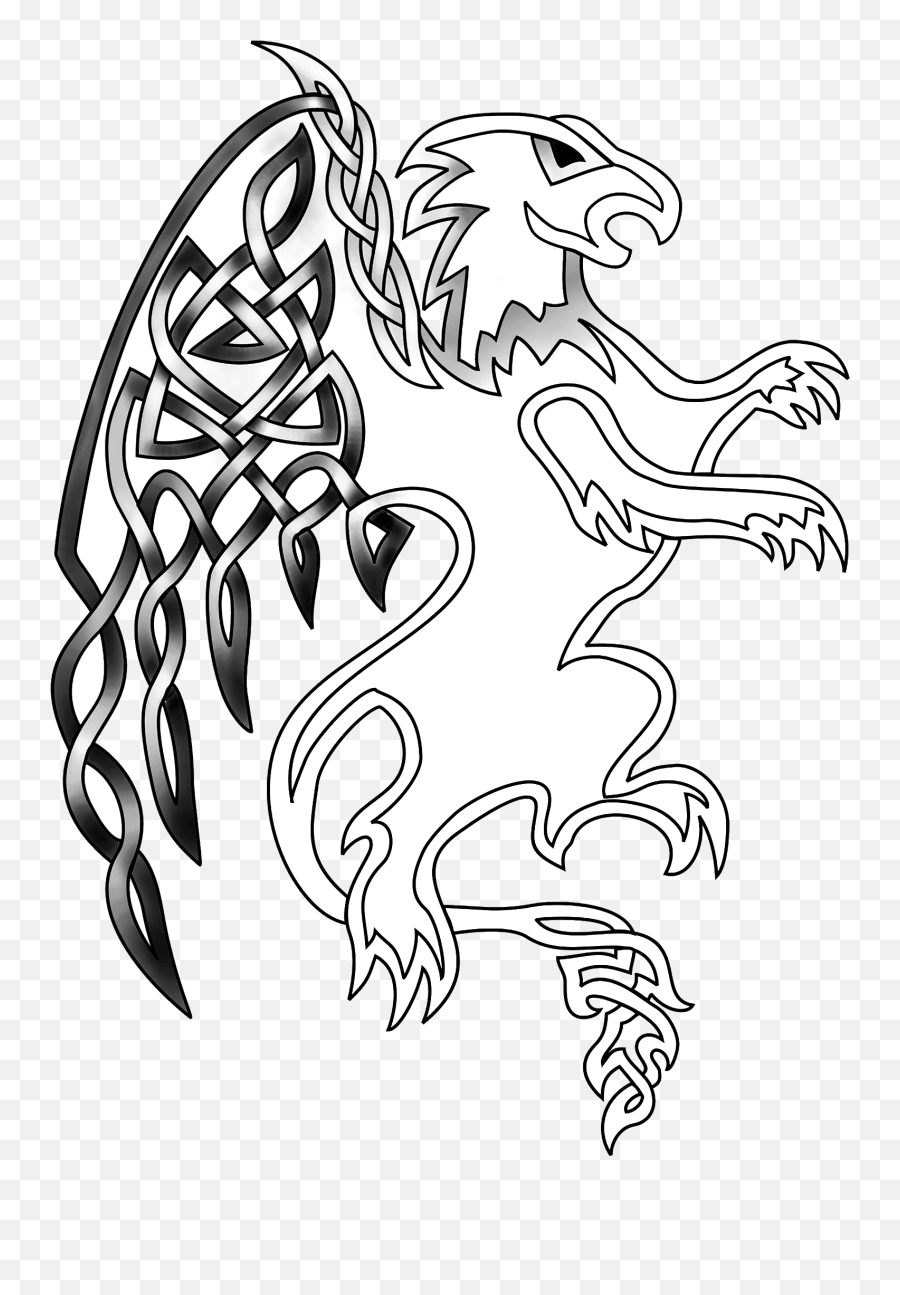 Top Celtic Symbols And Their Meanings - Irish Celtic Griffin Png,Tribal Wolf Icon