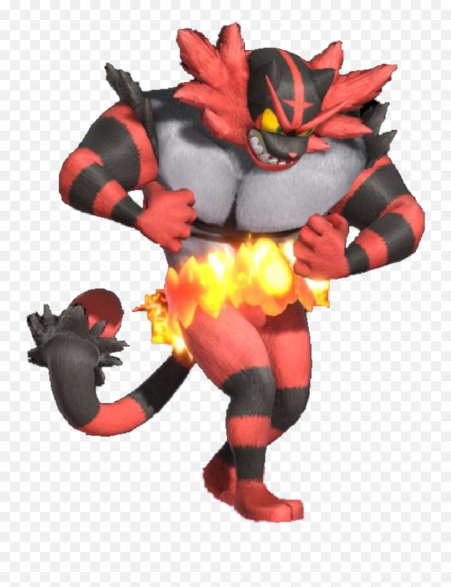 Incineroar - Incineroar Smash Brothers Flexing Png,Incineroar Png