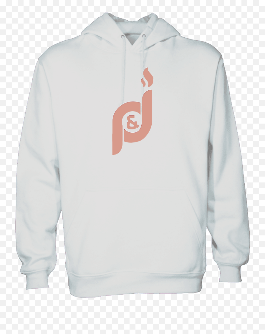 White Hoodie W Rose Gold Pu0026j Icon Png Letter P