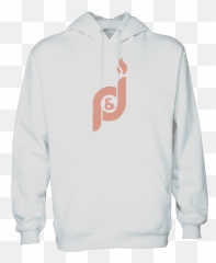 White Hoodie W Rose Gold Pu0026j Icon Png Letter P