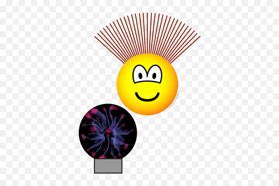 Static Electricity Emoticon Hair Rising Emoticons Png Icon Salon