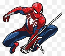 Spider - Ps4 Man Png