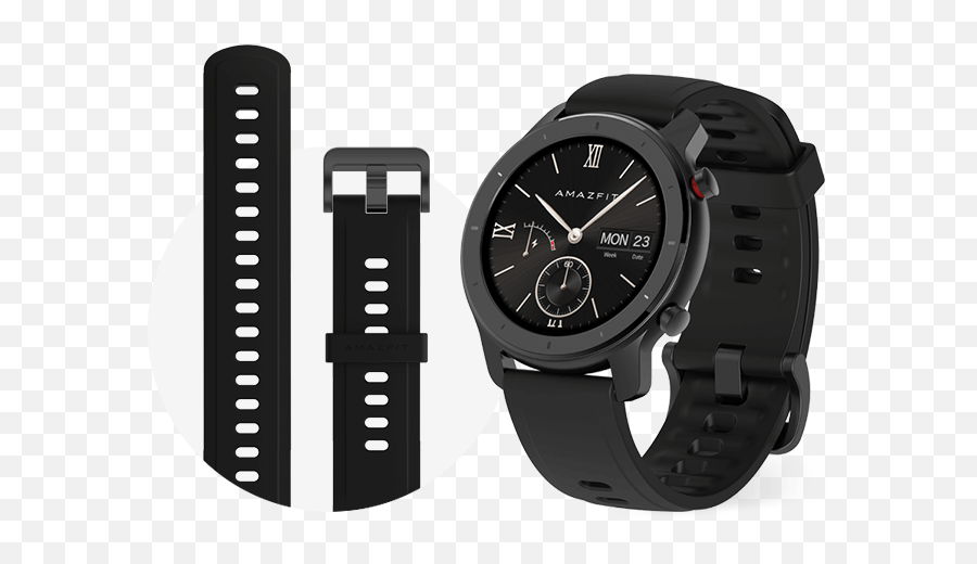 Amazfit Gtr 42mm - Tfn Trading Amazfit Gtr 47 Strap Png,Gtr Png