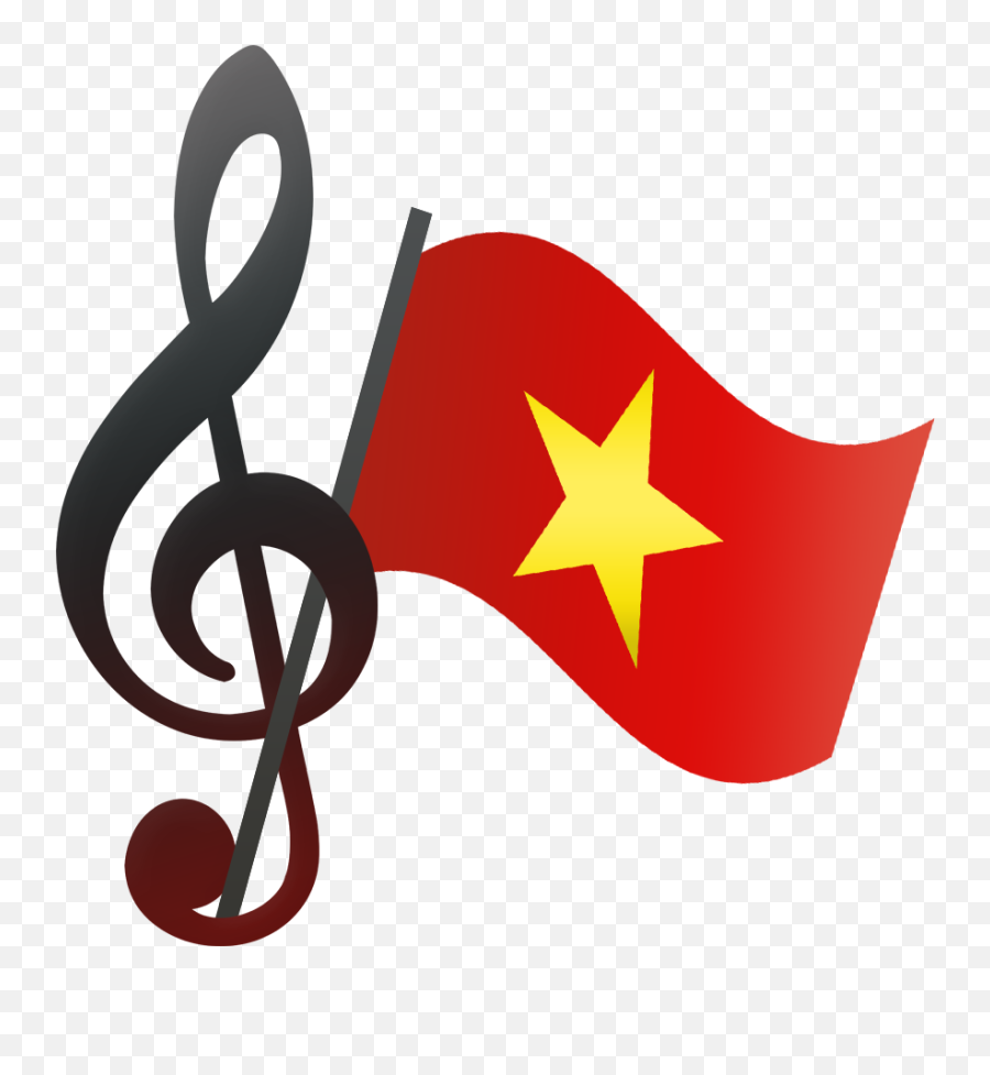 Download Vietnamese Music Logo - Musical Note Full Size Transparent Treble Clef Png,Music Note Logo