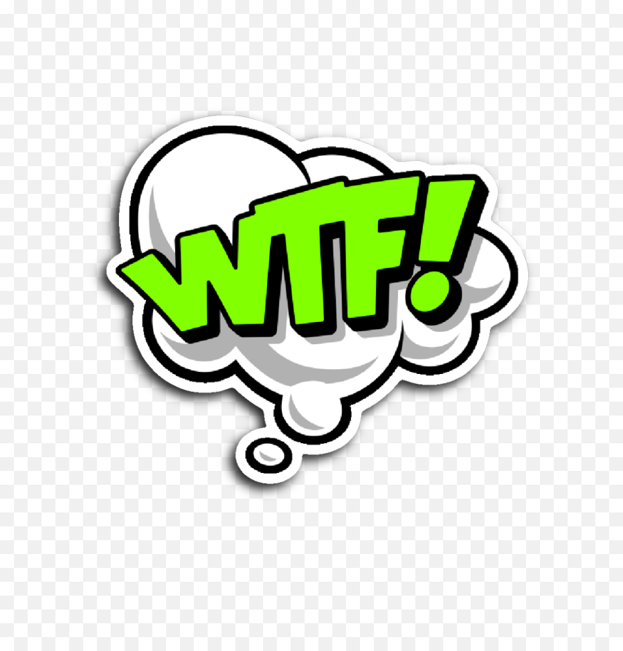 Wtf - Wtf Speech Bubble Png,Wtf Png