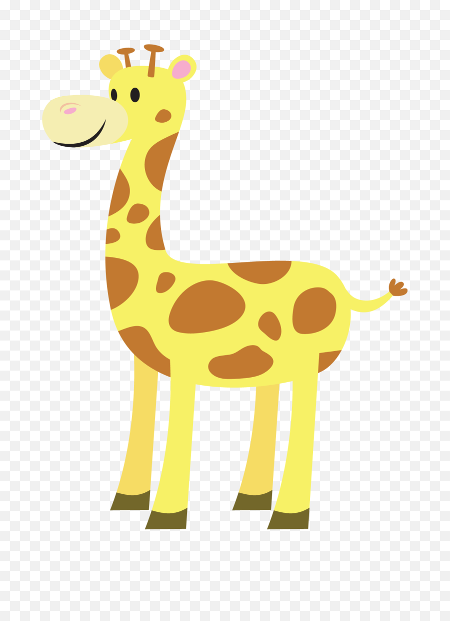 Cute Giraffe Clipart - Clipart Giraffe Png,Giraffe Transparent Background