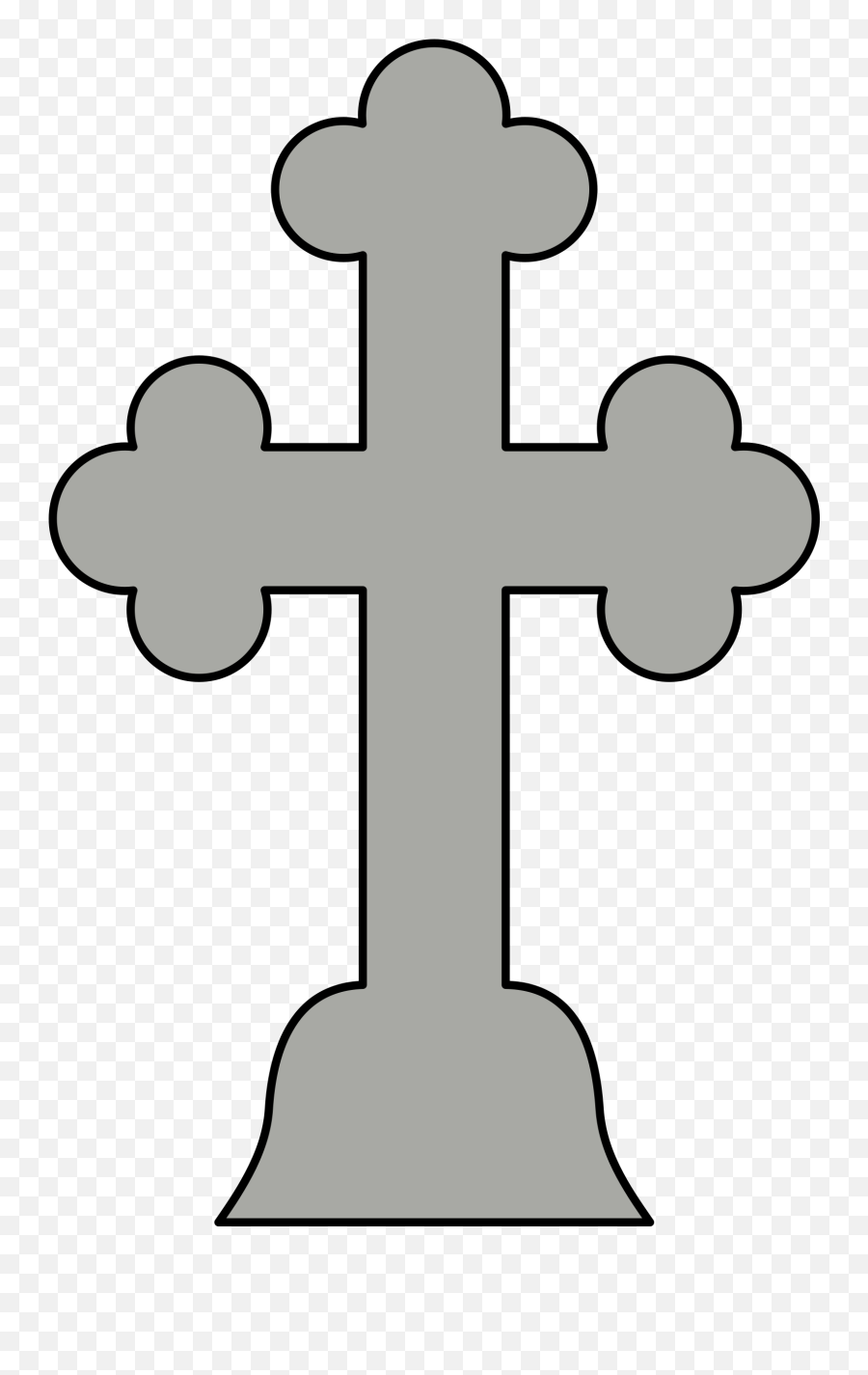 Png Transparent Library Big Image - Orthodox Cross Png,Wooden Cross Png